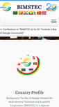 Mobile Screenshot of bimstec.org